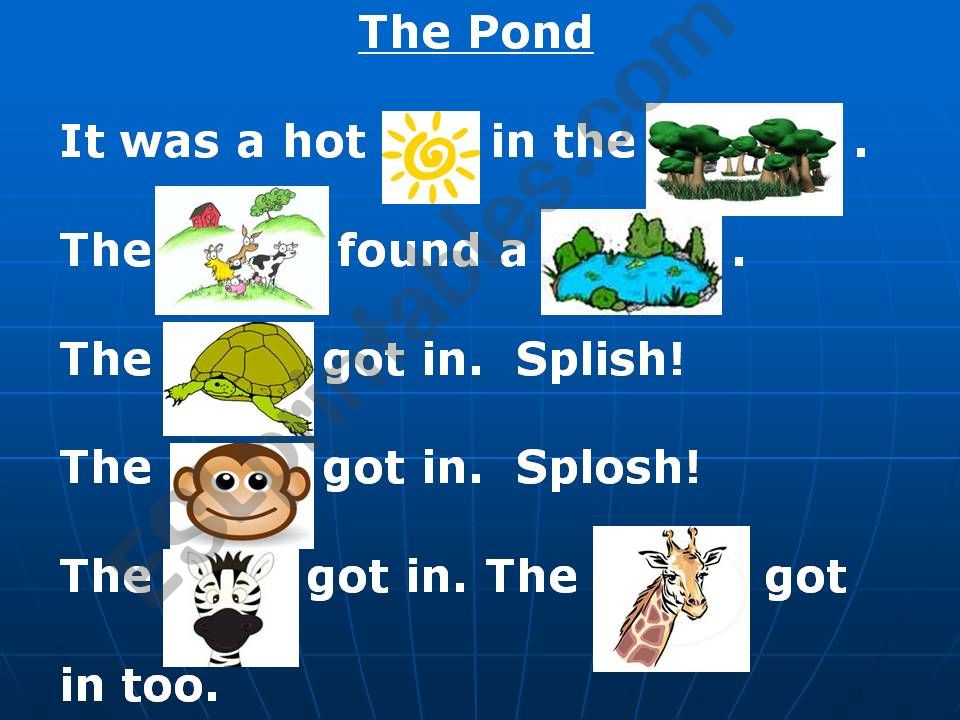 The Pond- Short Story powerpoint