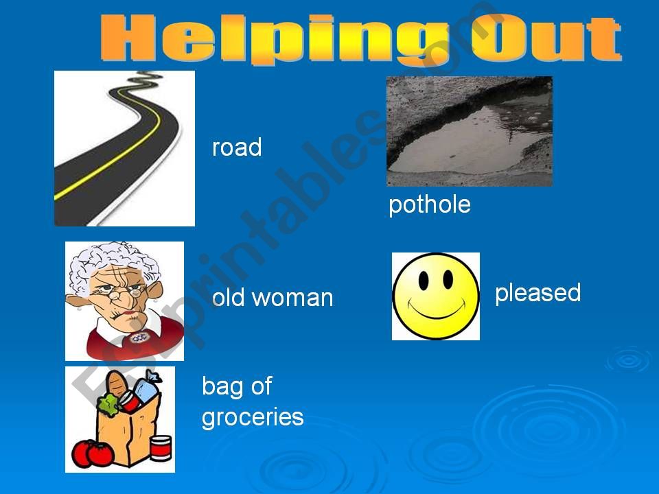 A Short Story- Helping Out powerpoint