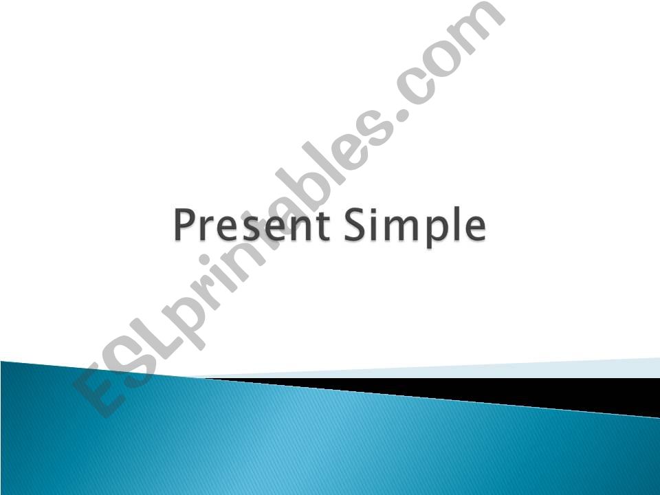 present simple 7 present continuous