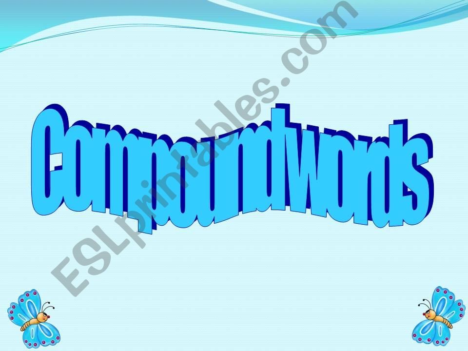 compound words powerpoint