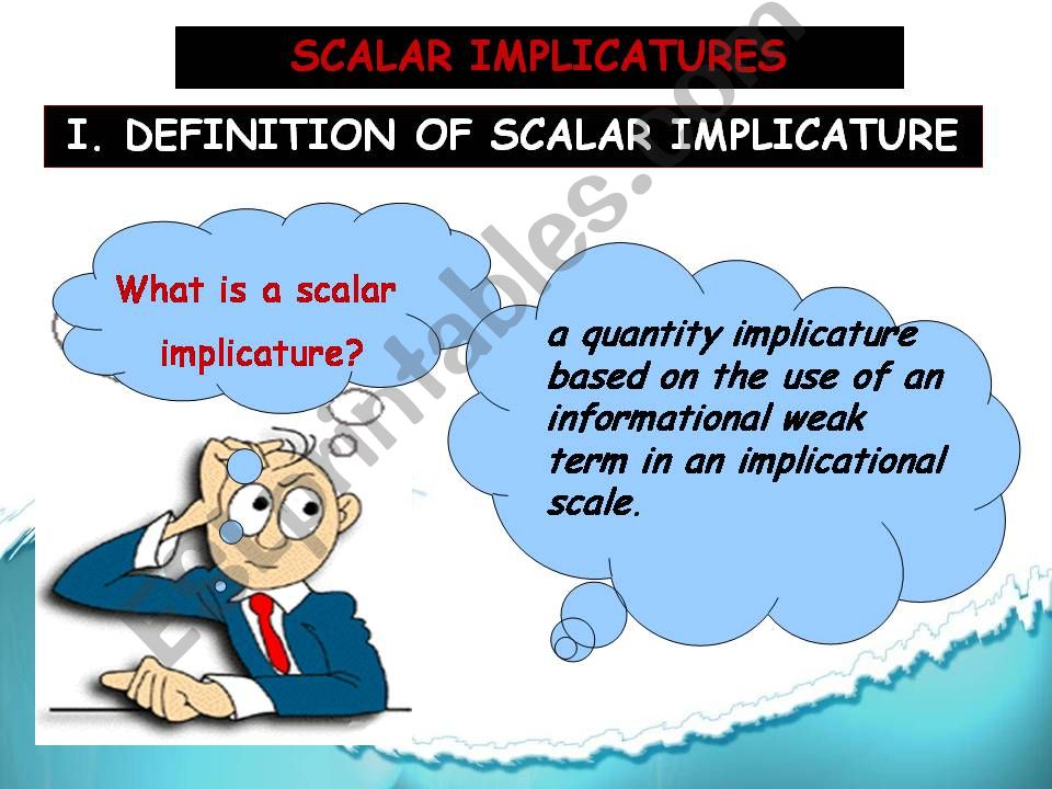 Scalar implicature powerpoint