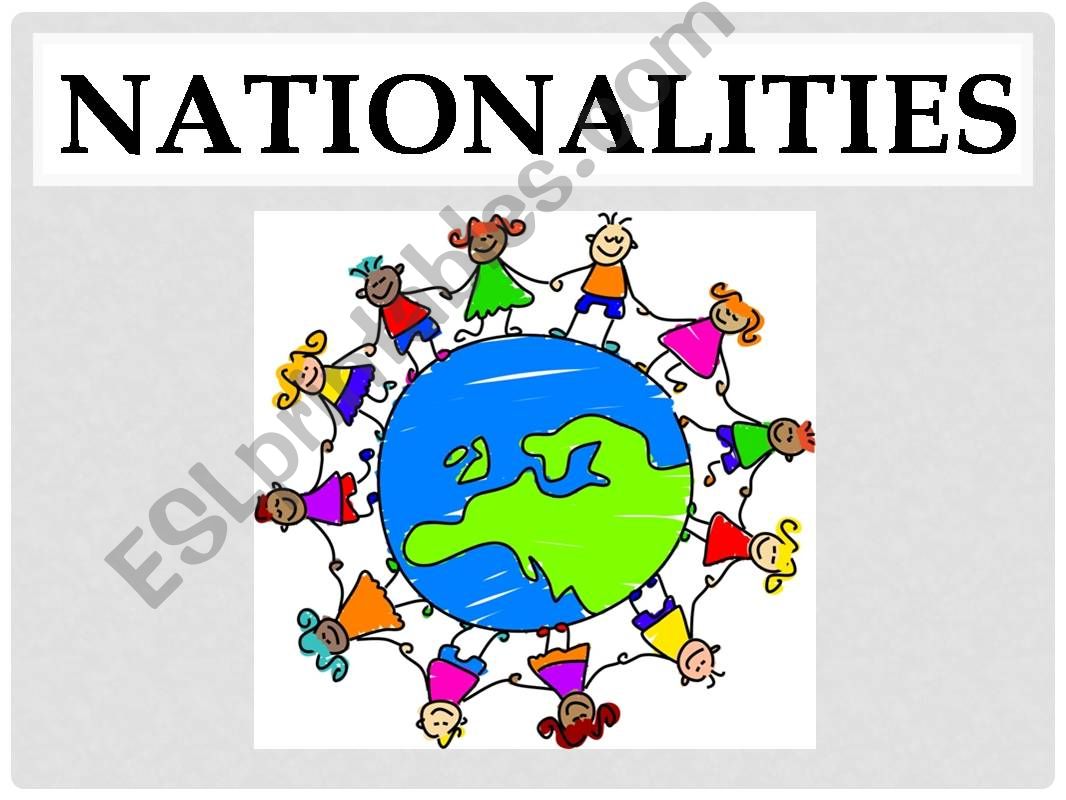 Nationalities powerpoint