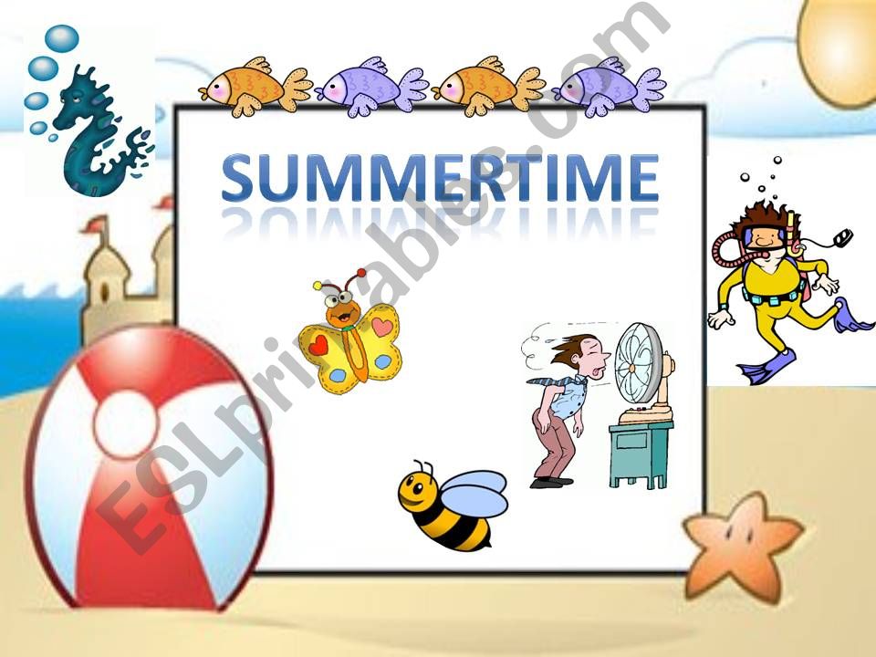 SUMMERTIME powerpoint