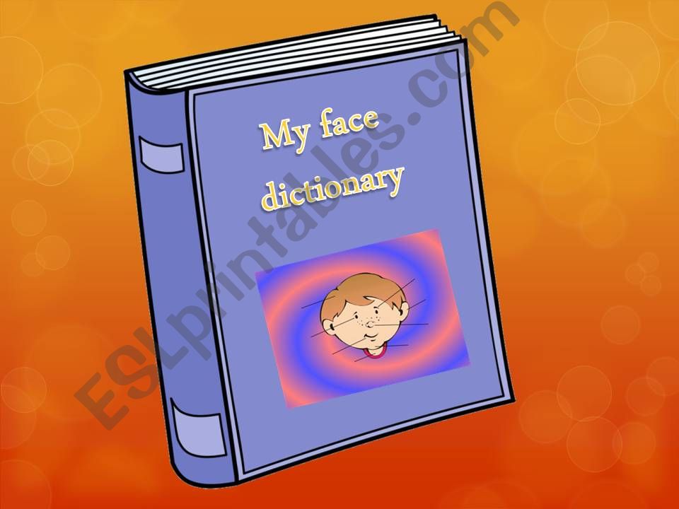 Face dictionary (part 1) powerpoint