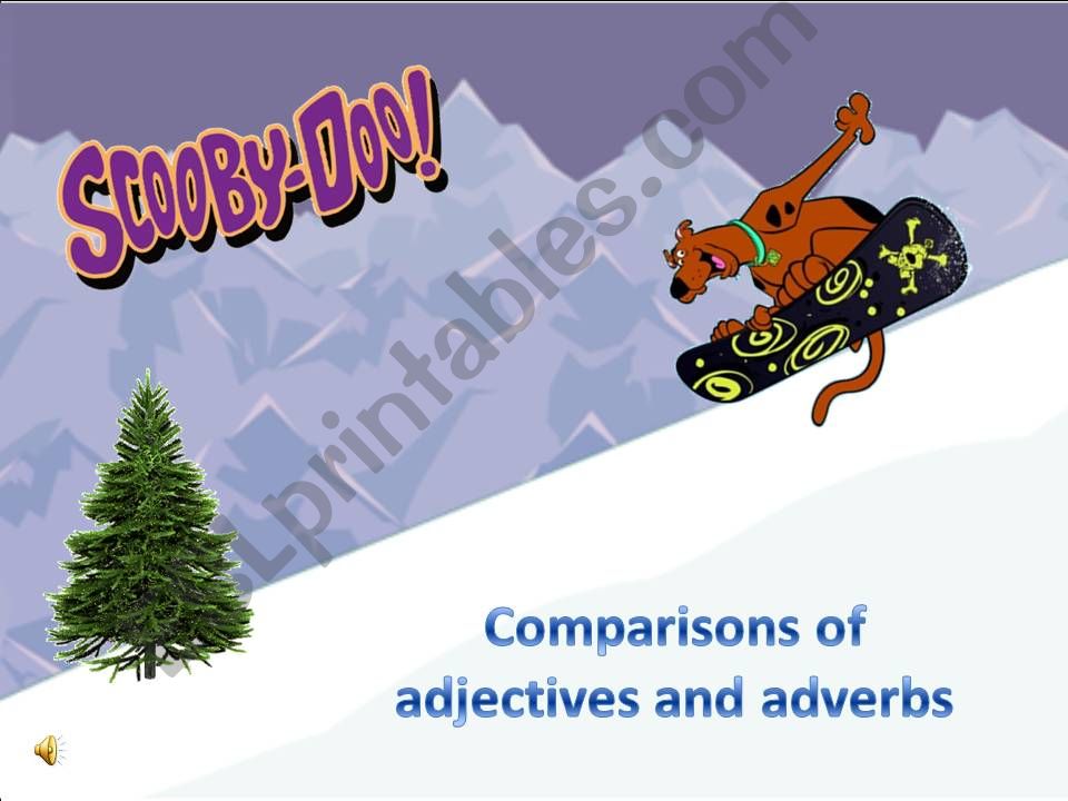 Comparisons of adjectives and adverbs