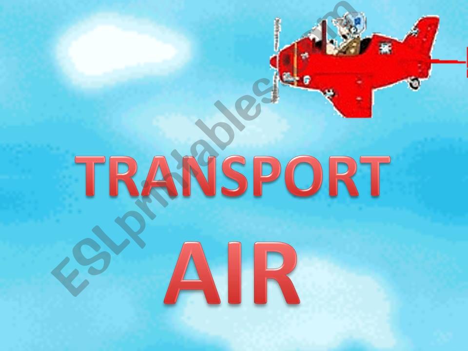 Transport (Air) 3/3 powerpoint