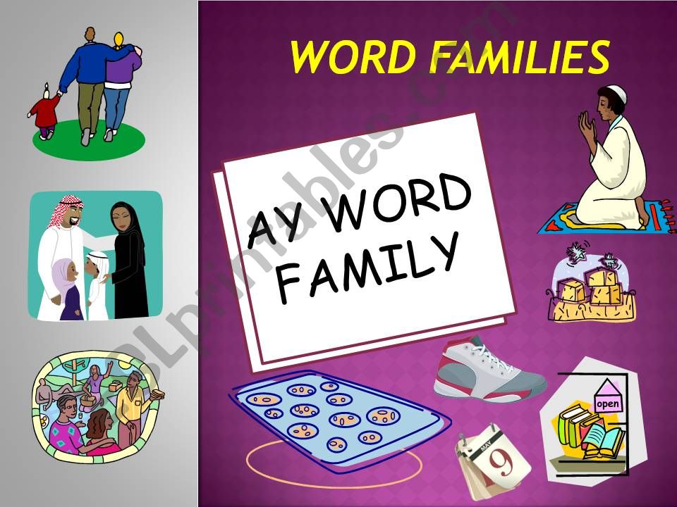 AY WORD FAMILY POWERPOINT powerpoint