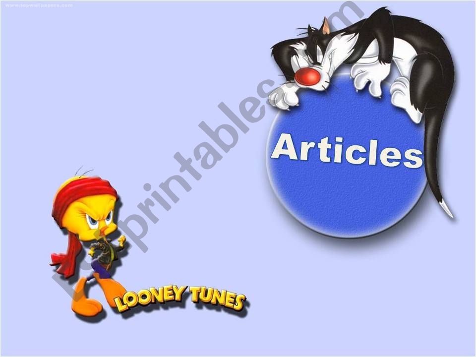 Articles powerpoint