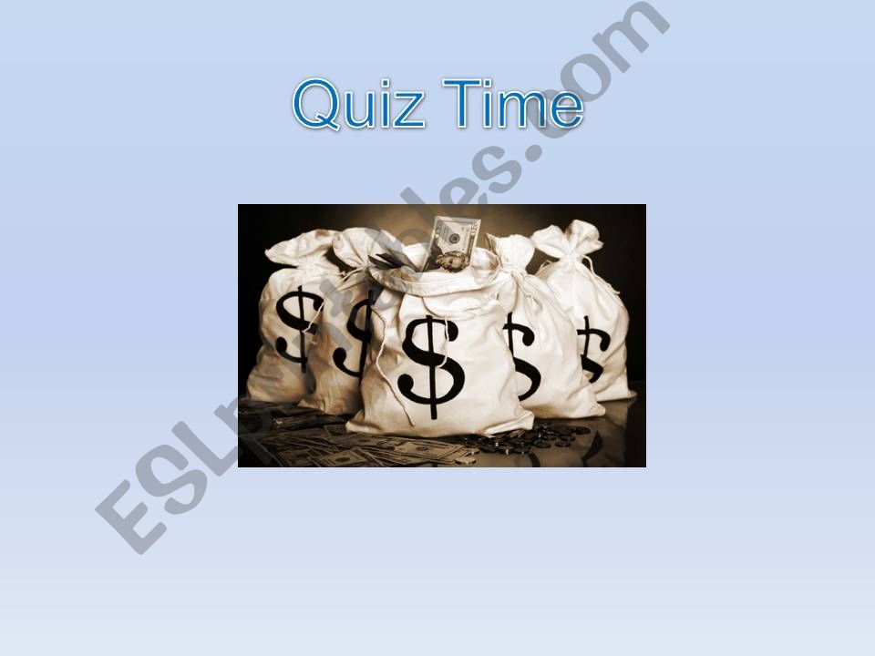 QUIZ powerpoint