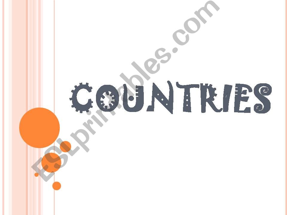 countries and flags powerpoint
