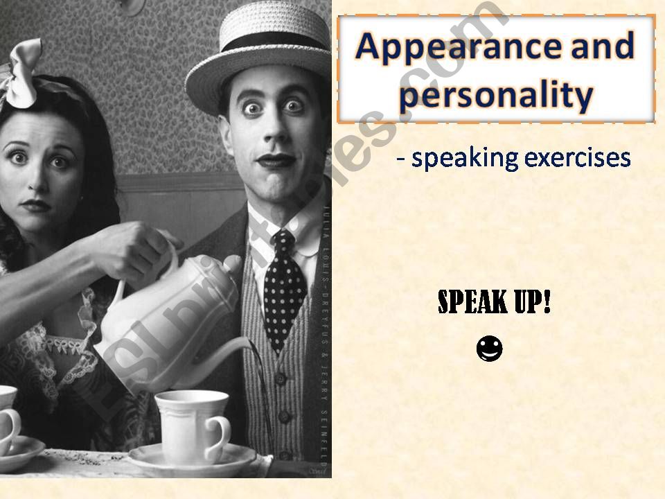 SPEAKING - HUMAN - PERSONALITY, APPEARANCE, EMOTIONS - editable