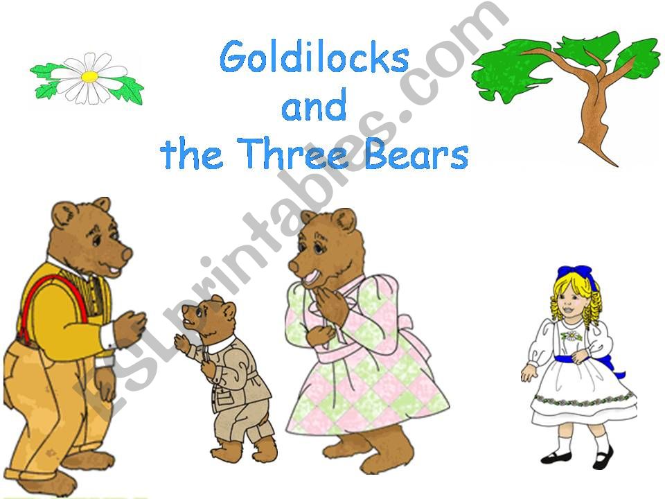 Goldilocks nouns powerpoint