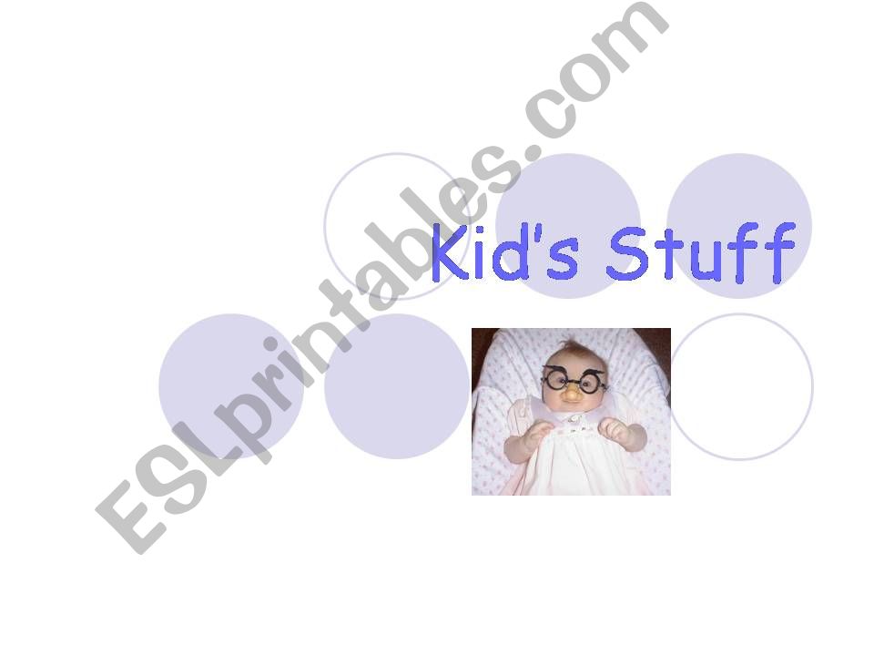 Kids Stuff powerpoint