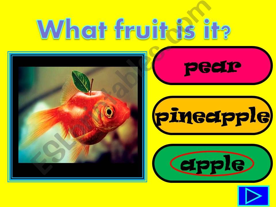 Fruits powerpoint