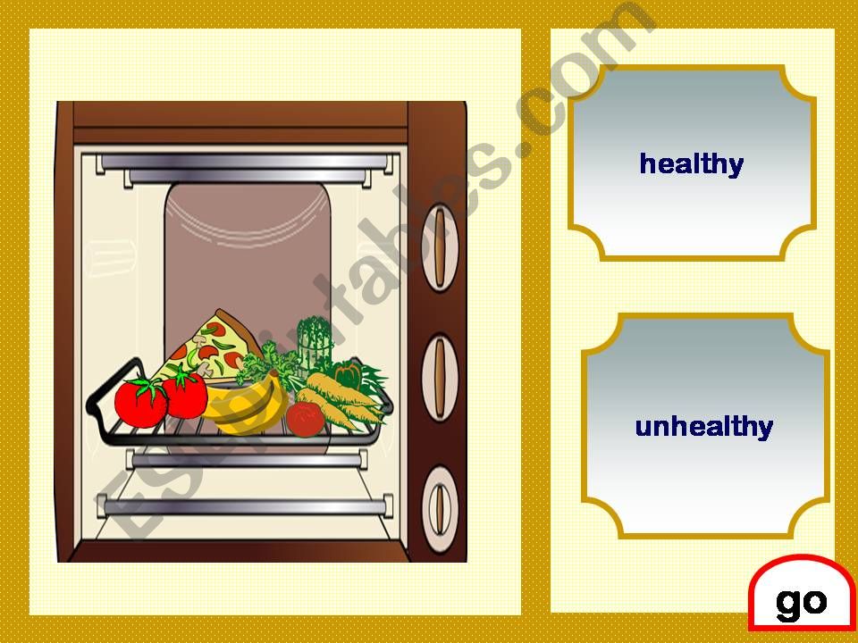healthy or unhealthy powerpoint