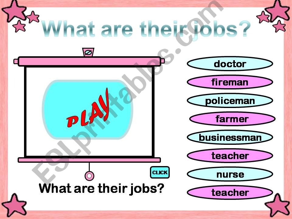what are their jobs? powerpoint