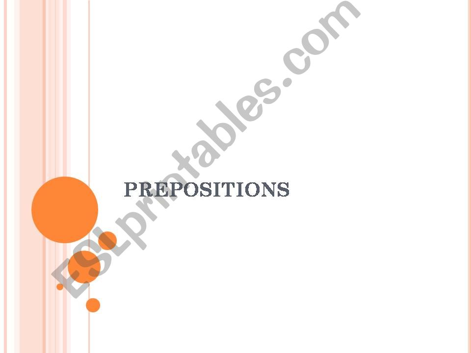 Prepositions powerpoint