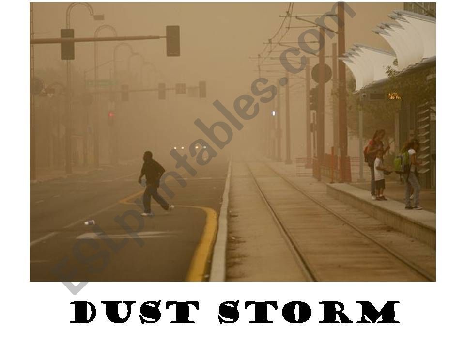Natural Disasters Flashcards powerpoint
