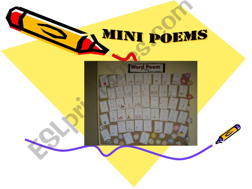 Mini Poem powerpoint