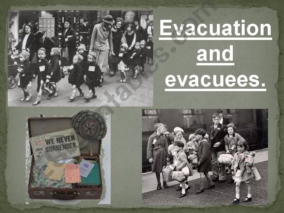 Evacuation of London children during World War II