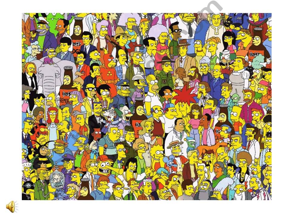 The Simpsons family tree powerpoint