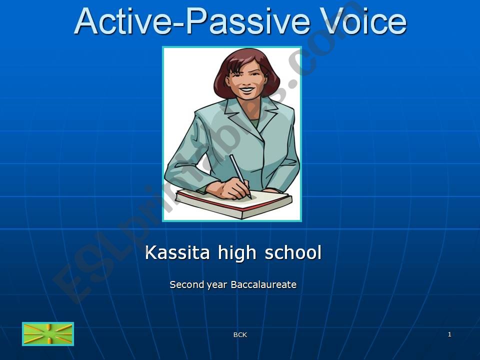 The passive voice :) powerpoint