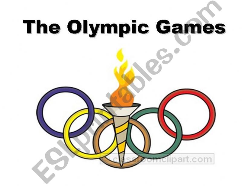 the olympic games1/3 powerpoint