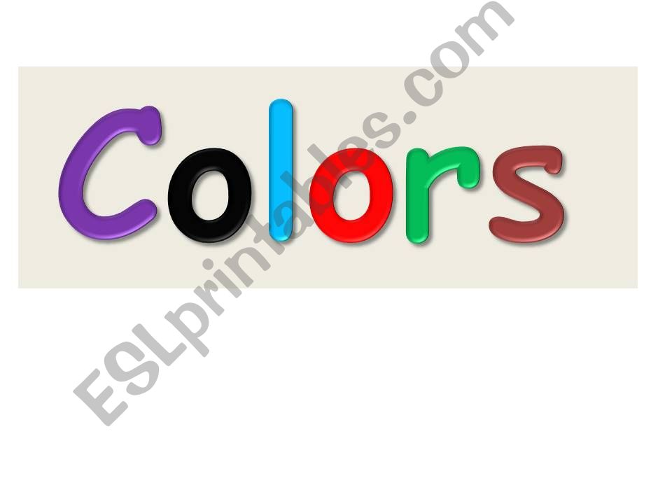 colors bulletin board powerpoint