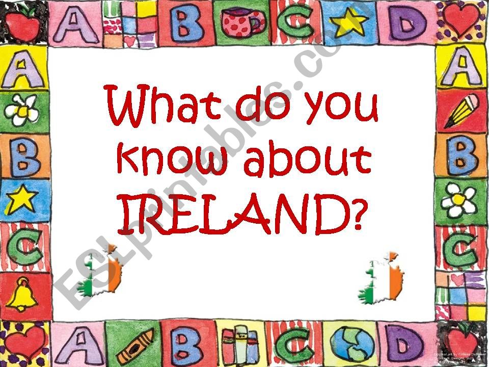 Ireland Quiz powerpoint
