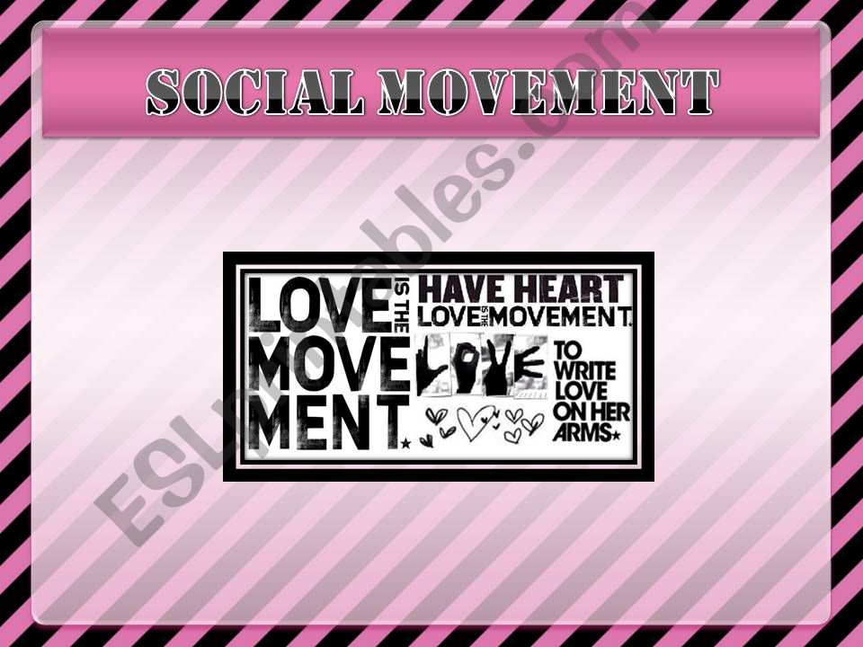 Social Movement powerpoint