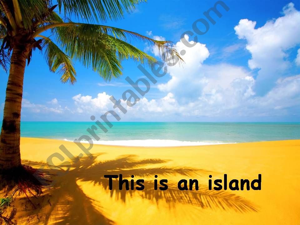 this is an island powerpoint