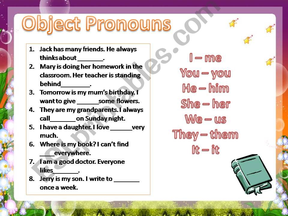 object pronouns powerpoint