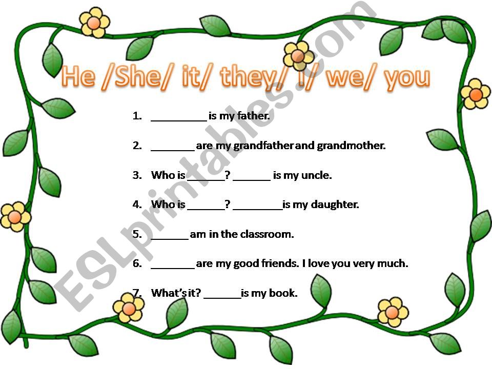 pronouns powerpoint