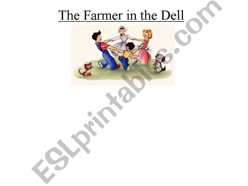 the farmer in the dell powerpoint