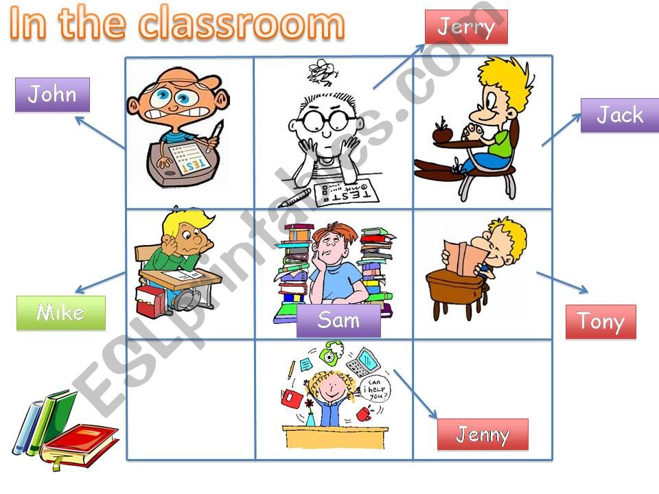 classroom preposition powerpoint