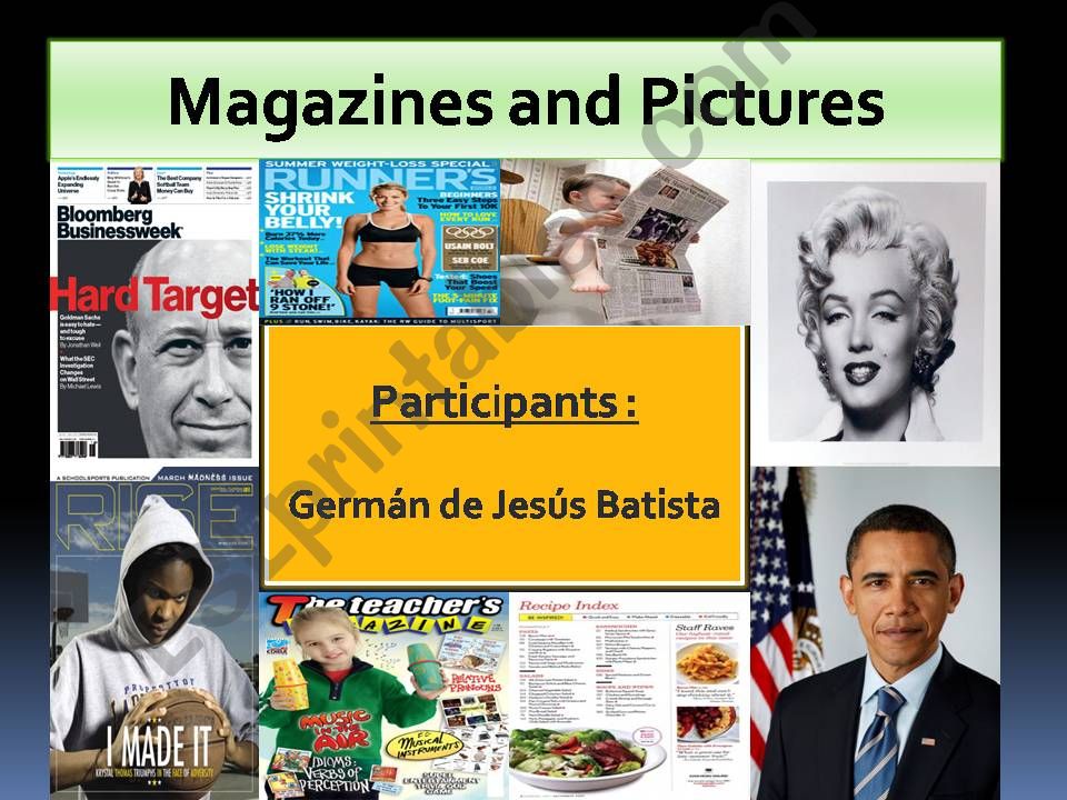 Using magazines for teaching English
