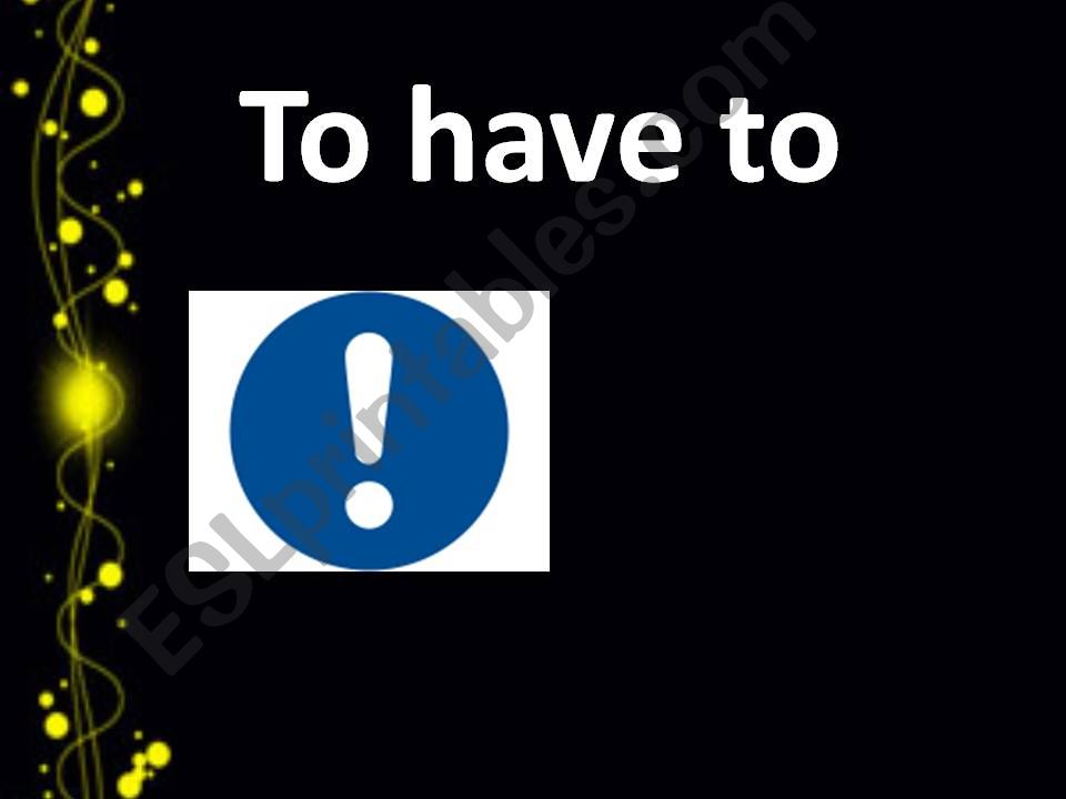 Have to powerpoint