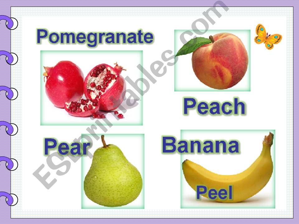 Fruit powerpoint