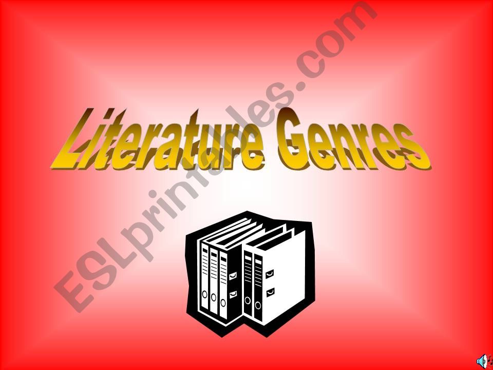 Literature Genres powerpoint