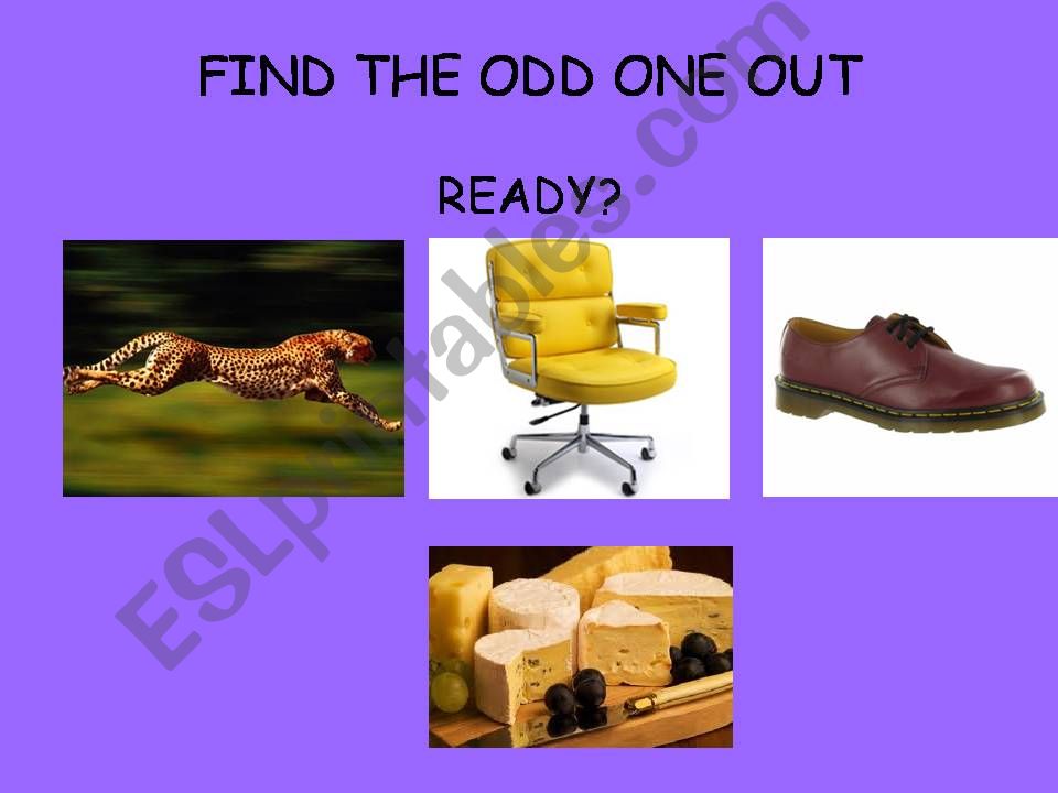 odd one out powerpoint