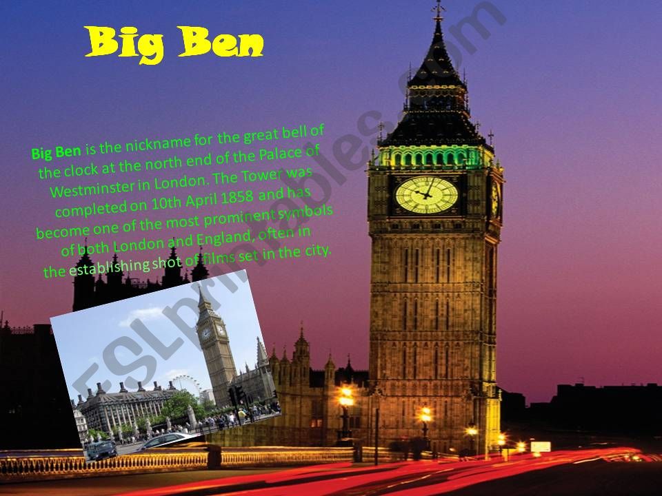 london  2 powerpoint