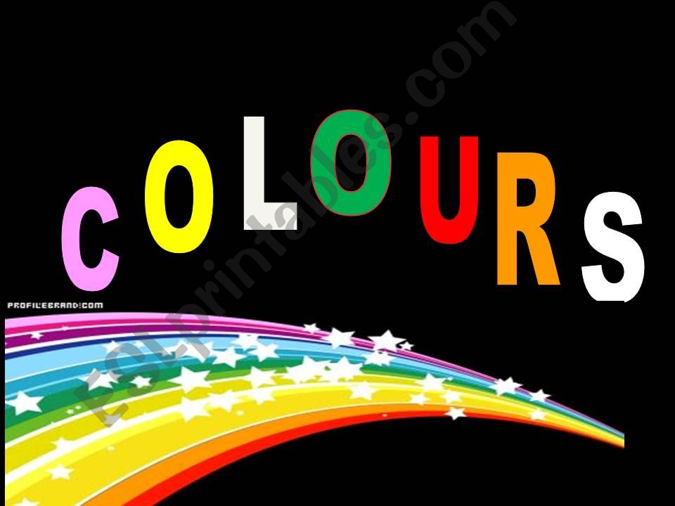 Colours - word catcher powerpoint