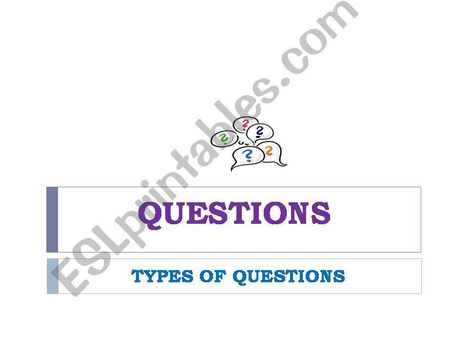 Questions powerpoint