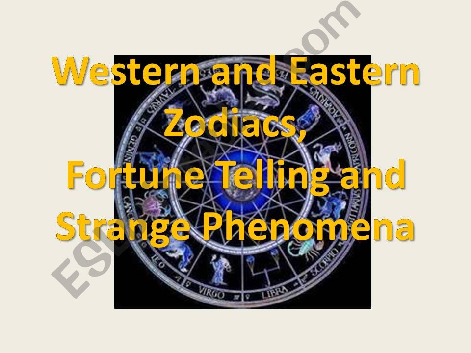 Zodiac PowerPoint powerpoint