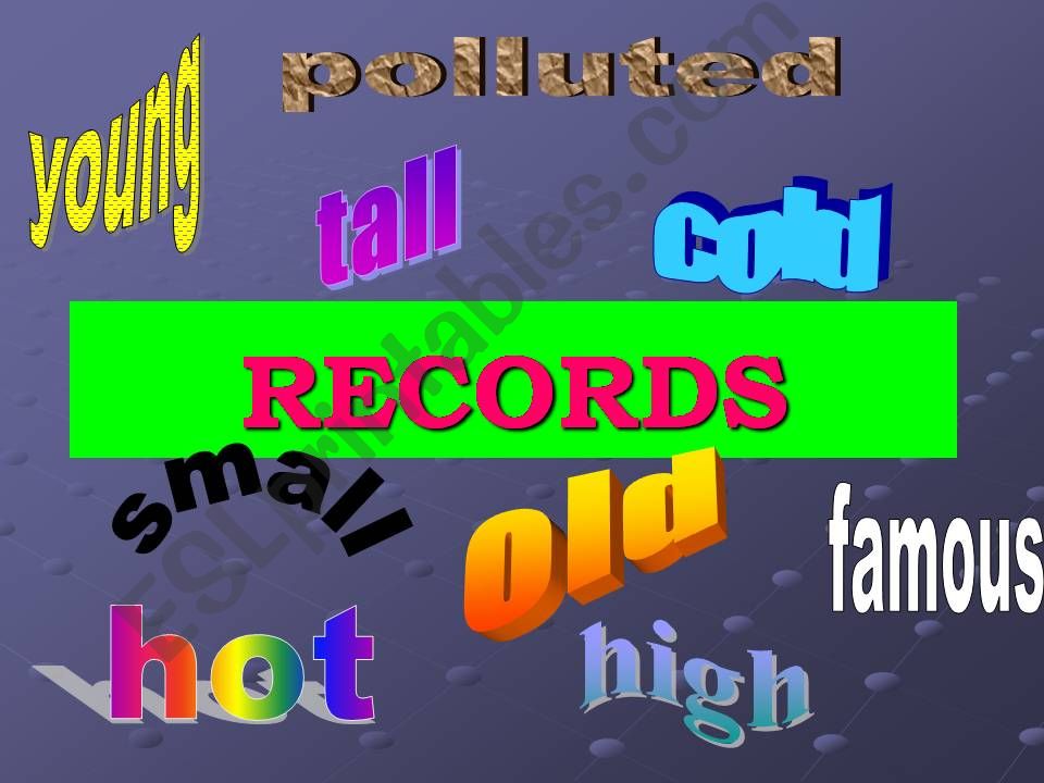 Records powerpoint