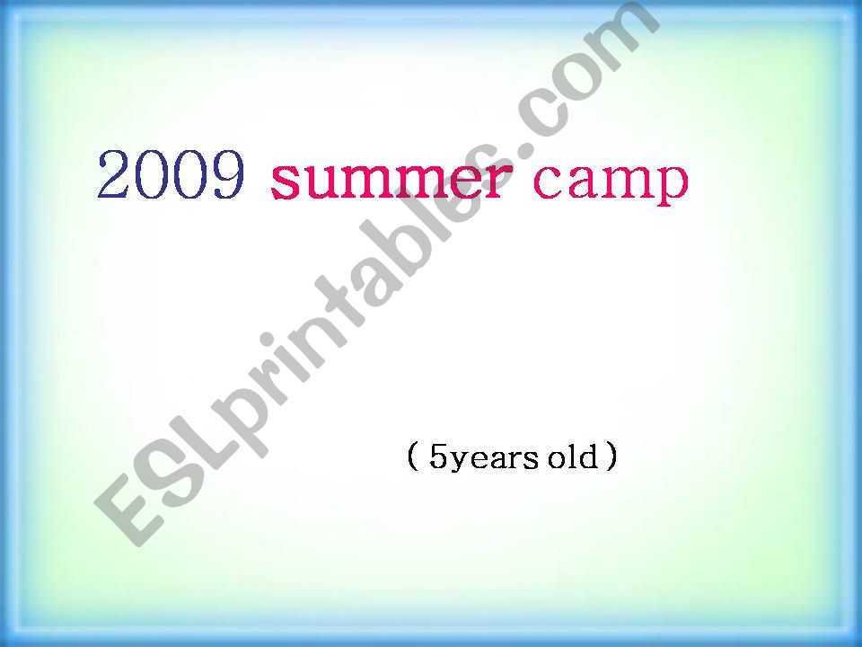 SUMMER GOLDEN BELL powerpoint