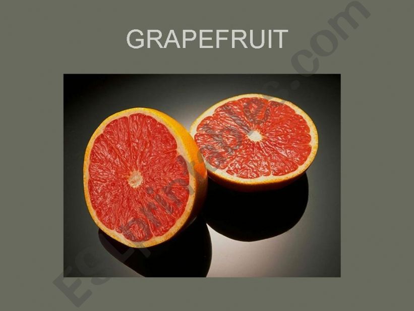 fruits powerpoint