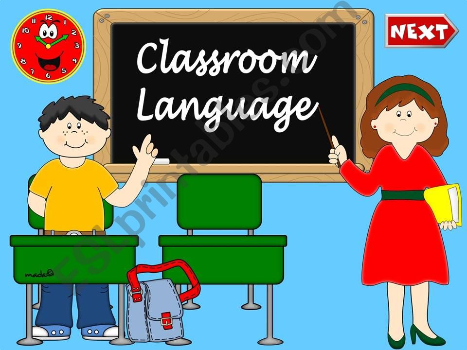 Classroom language powerpoint