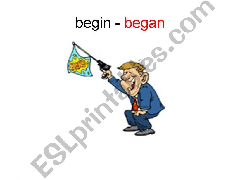 irregular verbs 1 powerpoint