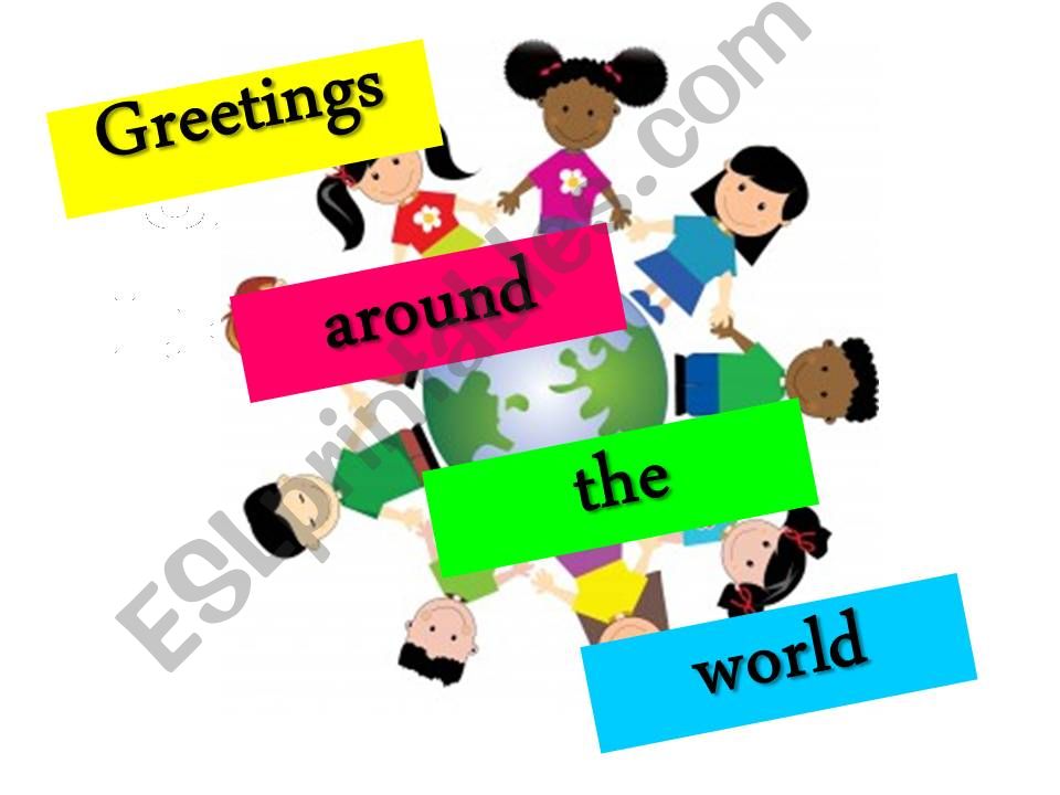 greetings around the world powerpoint